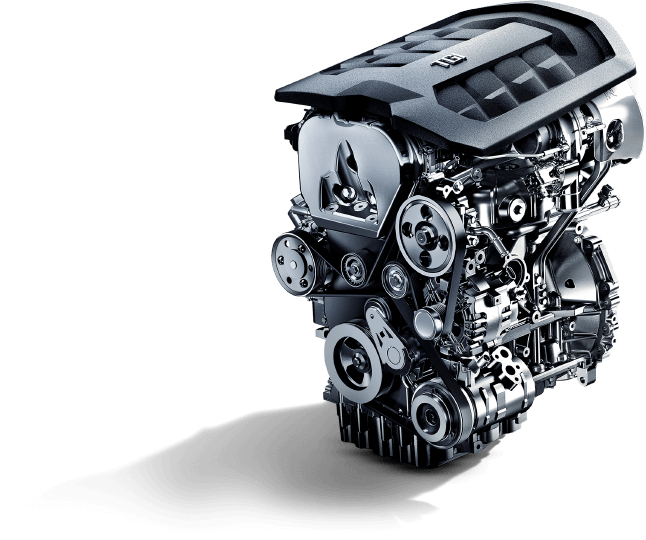 全新荣威RX5 MAX直喷涡轮增压发动机图
